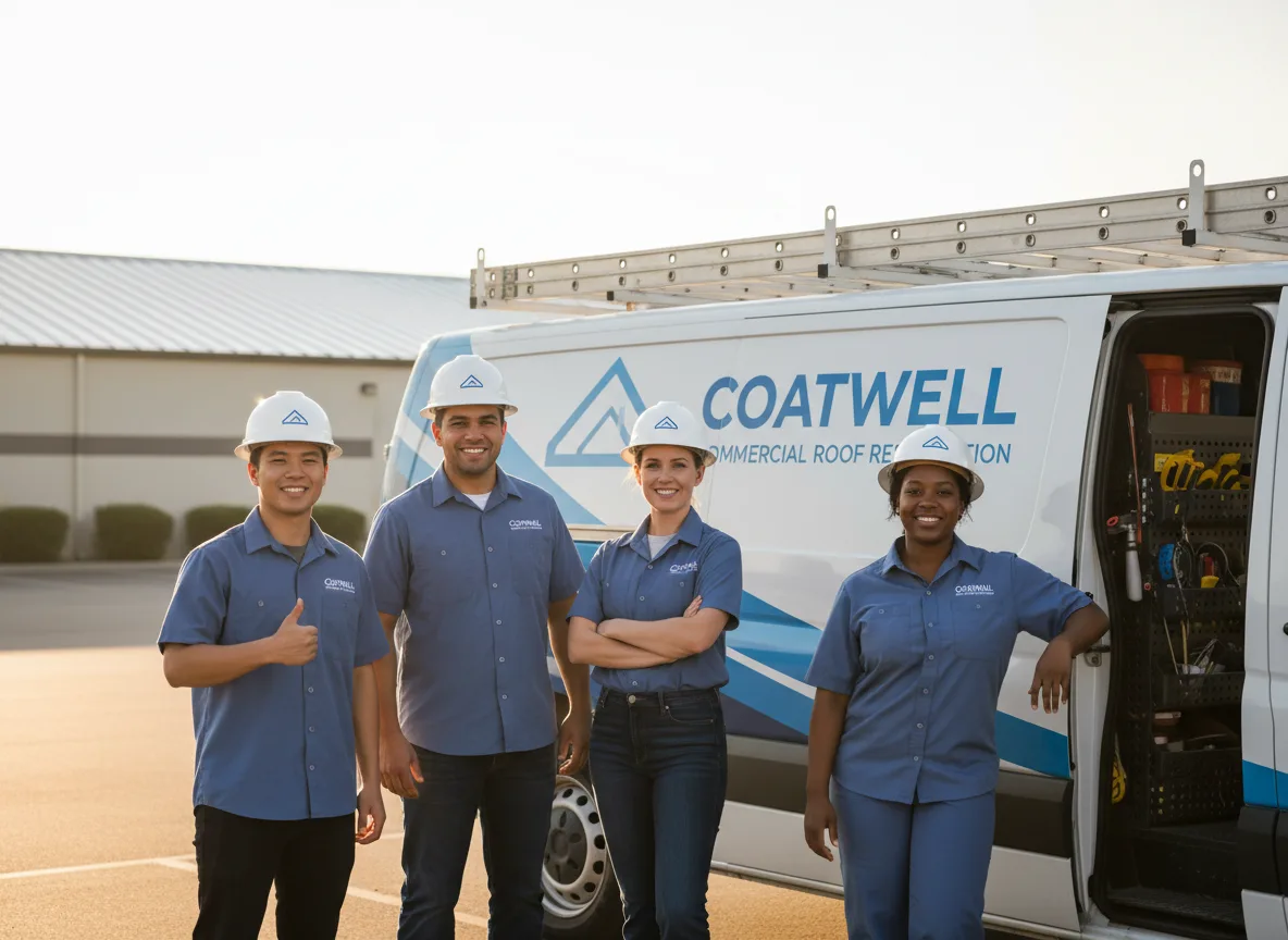 Commercial roof coating company in Lancaster, WI